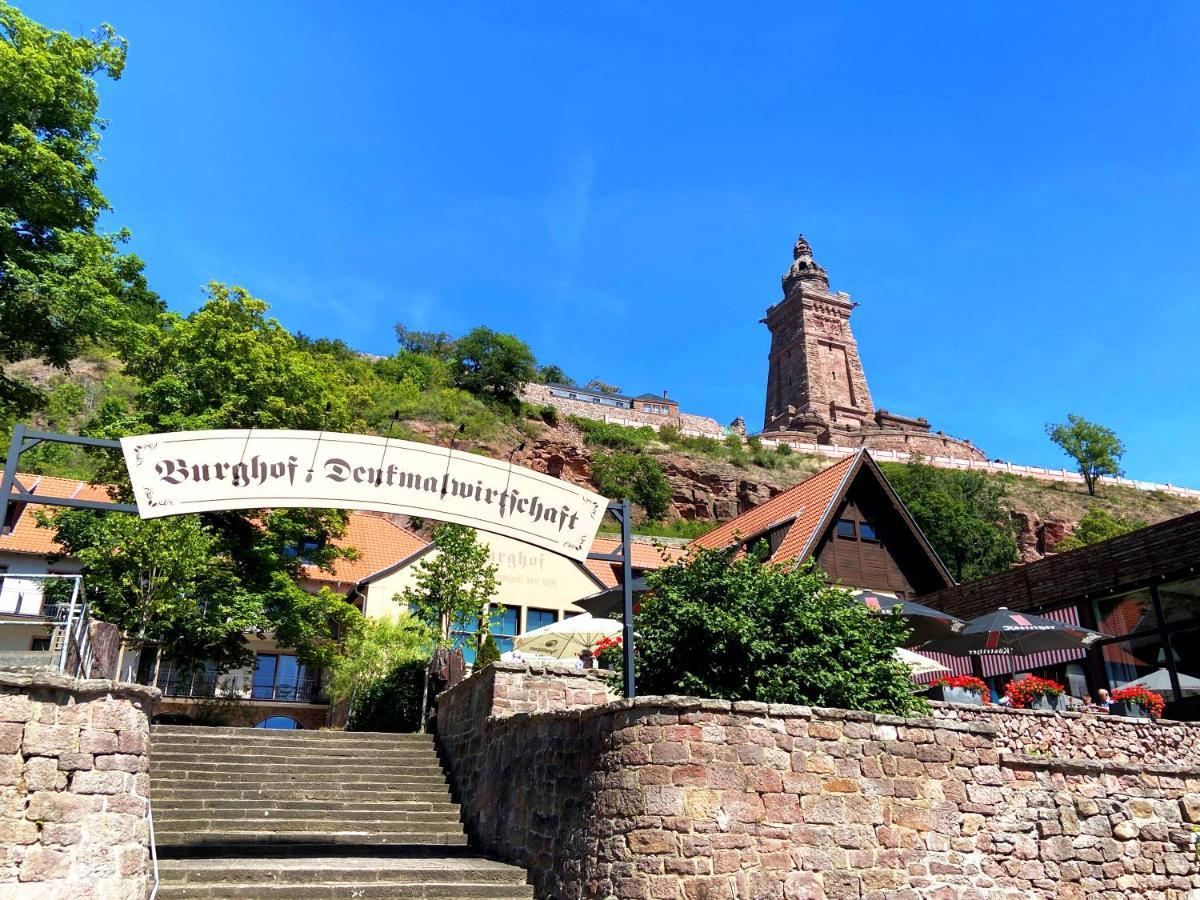 Burghof Kyffhaeuser باد فرانكنهاوزن المظهر الخارجي الصورة